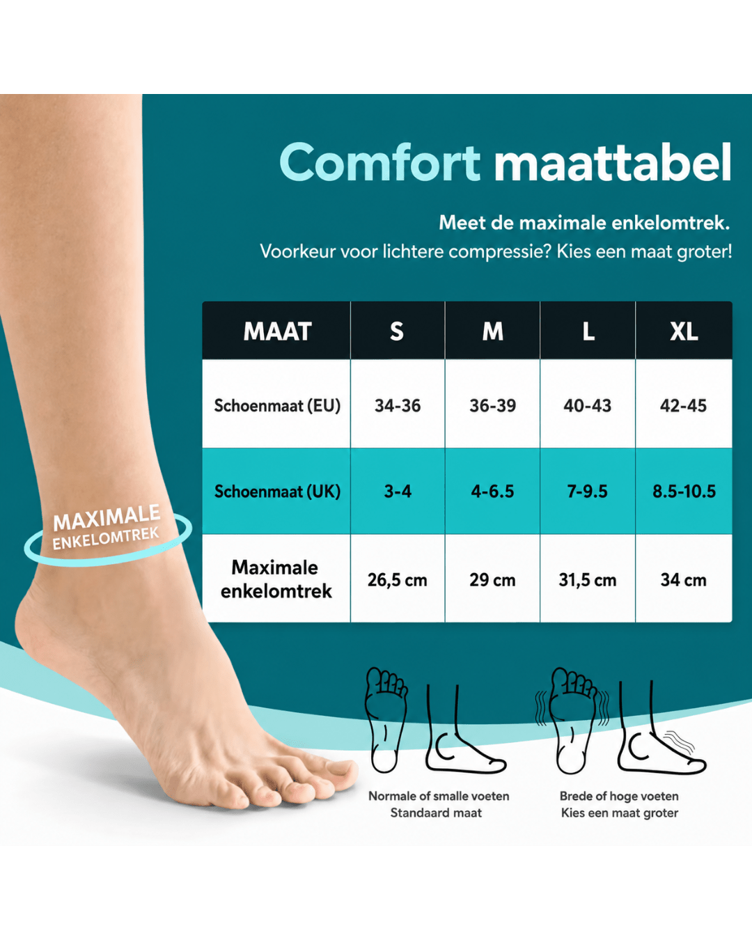 Active Recovery Socks — Enkel & Voetboogondersteuning