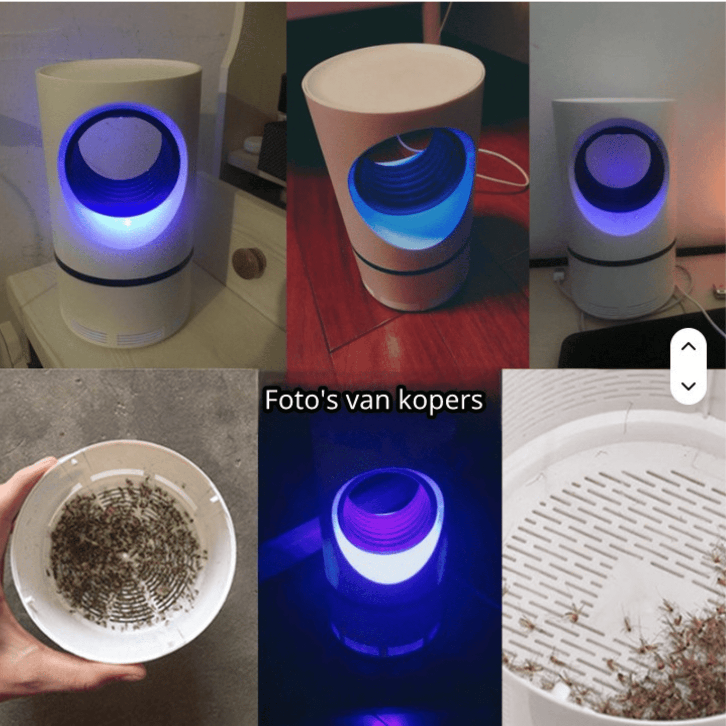 Mosqura SilentShield- Geluidsarme Insectenval met USB-Voeding