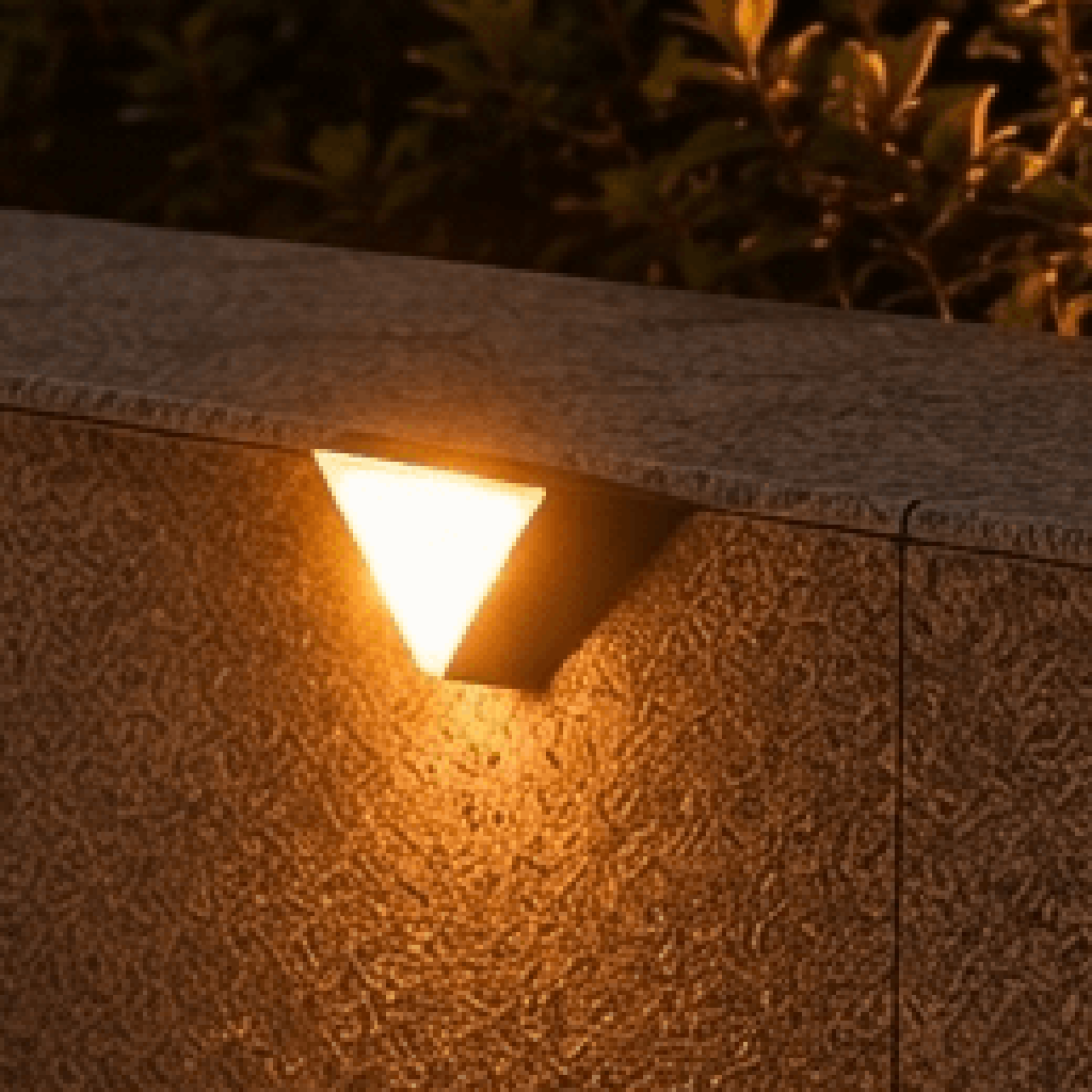 Nomedo Solar Trapverlichting, close-up detail