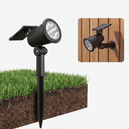 Nomedo Solar Tuinspot, in gebruik