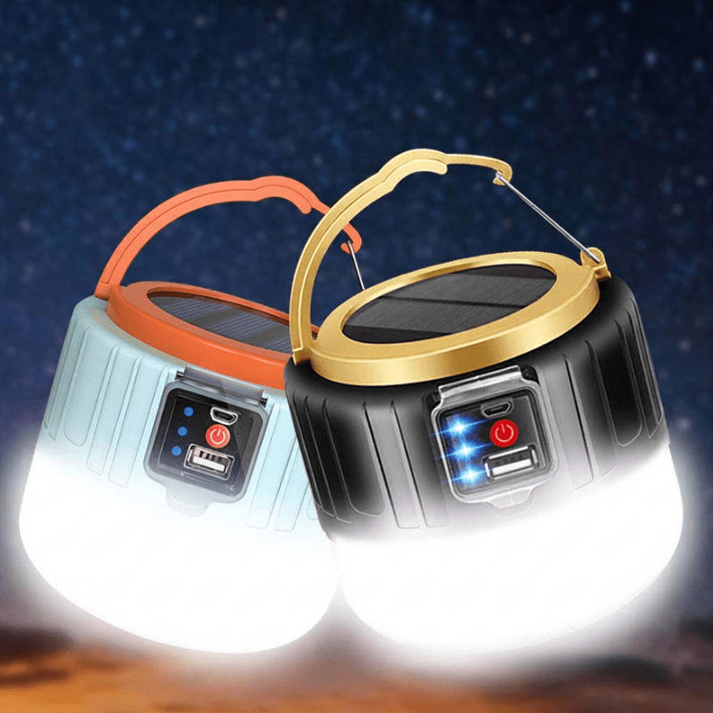 Nomedo Solar Camping-lamp, close-up