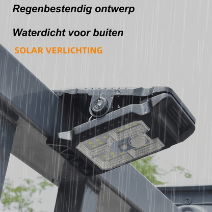 Nomedo Solar Bewegingssensor-lamp, waterdicht bij regen