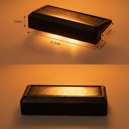 Nomedo Solar Wandlamp, afmetingen