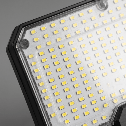 Close-up van het LED-paneel