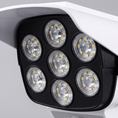 Close-up van de LED-lens-array